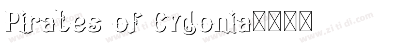 Pirates of Cydonia字体转换